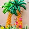 Decoration 5pcs Tree Leaf Foil Balloons Birthday Wedding Room Decoration Leaf Aluminum Globos Opening Ceremony Supplies