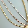 Pendant Necklaces Designer Collection Women Lady Narrow Necklace Apart Czech Zircon Plated Gold Color Snake Serpent Snakelike Dinner Party Choker 230810