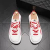 Luxury Dress Business Wedding Party Shoes Fashion Design Lace Up Casual Sneaker Round Toe Thick Bottom Business Leisure Walking Loafers N244