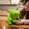 Animaux en peluche en peluche 23cm Crocodile de pastèque Crocodile Polde Toy Cartoon Animaux en peluche Créatif Toys Soft Kids For Girls Home Decor R230811