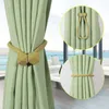 Curtain Poles Magnetic Buckle Holder Tieback Hanging Multifaceted Ball Tie Back Straps Home Decoration 230810