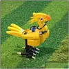 Блоки MOC Game Final Fantasied Animals Chocoboed Building Mascot Figure Kwehs Bricks Model собрала игрушки для Childre Del Dhby6