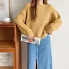 Women's Sweaters Oversized Sweater Jumpers 2023 Autumn Winter Women Lazy Oaf Fashion Pink Pullover Sueter Mujer