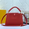 Fashion leather grain handbag Solid color large capacity shoulder bag Multi function wallet card bag mobile phone bag crossbody bag #56409