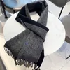 Luxe Designer Sjaals Heren Dames Kasjmier Stof Kleine Bij Geborduurd Bijpassende Kleur Gestreepte Geruite Sjaal 35*180cm T8p0#