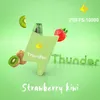 Thunder 10000 퍼프 DTL vaping 스타일을위한 오리지널 바 일회용 vape e 담배 600mAh 충전식 배터리 19ml pod dtl 원래 많은 랜드 랜드 토네이도