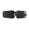 Belts Designer's new high-quality splicing elastic waist band waist black brown fashion trend woolen windbreaker dress waist seal