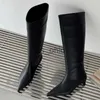 Boots Eilyken Spring осень уютный заостренные пальцы, женщина, ботинки высокого качества Sllon Low Heels Banquet Dress Ladies Shoes J230811