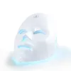 Ansiktsmassager ledmask 7 färger led pon terapi laddningsbar skönhetsmask hudföryngring hem ansikte lyft blekande skönhetsenhet 230810