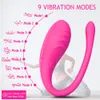 Vibrators 9 Speed ​​App gecontroleerde vaginale G Spot Anal Vibrating Egg Massager Wearable stimulator volwassen seksspeeltjes voor vrouwenparen 230811