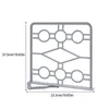 Klädförvaringsskåpshylla Divider Garderob Partition Brädet Multifunktion Wire Hyllning Separator för sovrumskökkontor