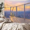 Tapestries Tapestry Aesthetics Painting Window Poster Tapestry Wall Hanging Bohemia Decoration Exclusive House Decoration for Teenagers R230811