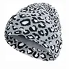 Gorro/calavera gorras de invierno damas leopardo sombreros de beanie lana de moda sombreros de punto de punto