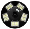 Solar UFO Lamp 150W 250W 300W 3 5 huvuden runt IP65 Vattentät integrerad gatuljus 11 ll