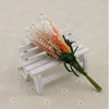 Dekorativa blommor 10st/Lot Artificial Mini Pe Lavender för bröllopsdekoration Diy Craft Gift Brud Wreath Party Fake Flower Home Decor