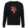 Men's Hoodies Classic Art 3d Sweatshirt Long Sleeves Men Hoody Skull Autumn Winter Dropship