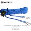 Proteção da rocha Xinda 20m Cordão de escalada profissional Acessórios para caminhada ao ar livre corda 9,5 mm diâmetro 2600 lbs de alta resistência corda de segurança HKD230810