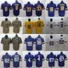 MENS FOOTBALL 18 Justin Jefferson Jersey 8 Kirk Cousins ​​22 Harrison Smith 33 Dalvin Cook 97 Everson Griffen 99 Danielle Hunter 4 Brett Favre Color Rush Purple White