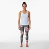 Pantalon actif aquarelle Blossoms Blossoms Dark Leggings Gym pour les femmes Fitness pour femmes