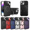 Custodie cellulari di copertura dell'obiettivo scorrevole per iPhone 15 14 Plus 13 12 11 Pro Max XSMAX XS XS 7 8 Plus PC Hybrid TPU Drop-a prova di cavedista Designer Telefono Case