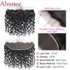 Lace s frontal slechts 13x4 watergolf clre menselijk haar Braziliaanse diepe HD transparante voorkant 230811