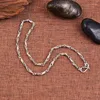 Цепи Винтажные готические панк -мужчины S925 Серебряное серебро серебряные ожерелья Vajra Pestle