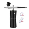 Rechargeable Mini Handheld Airbrush Kit - Perfect for Makeup, Cake Decoration, Model Coloring, Manicure, Tattoo, Art Drawing & Nail Art!