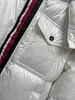 Aşağı Ceket Kış Kışları Ceket Puffer Ceket Kadınları Parka Rüzgar Geçirmez Sıcak Üst Çift Fermuarı Kırmızı Dokunma Uzun Kollu Çıkarılabilir Kapşonlu Kışlar Tasarımcı Giysileri