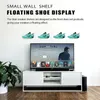 Bollar Sole Showcase 6 Clear Floating Shoshyllor för att visa och din Sneaker Collection -hyllhårdvara ingår 230811