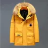 Canadian Winter Coat Thick Warm Men's Down Parkas Jackets Work Clothes Jacket Outdoor Thicked Par Par Live Broadcast Coat 784 298 263