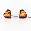 Bil LED -bakre stötfångare reflektorljus för Lexus LX570 2016 2017 2018 2019 med Turn Signal Backup Running Light Brake Lamp