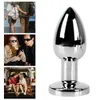 Anal Toys Metal Plug Wireless Vibrators for Women Clitoral Nipple Stimulator Men Butt Dilator Dildo Female Masturbator Sex Adult 230811