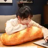 Stuffed Plush Animals 20-100cm Bread Plush Stuffed Toy Soft Simulation Food Lumbar Back Cushion Room Decor Kids Boy Girl Birthday Gift