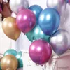 Decoration 10/20/30Pcs Inch Metallic Balloon Metal Ball Balloon Color Happy Birthday Decoration Decoration