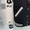 Männer Jacken 2023 Ankunft Top Mode Charakter Lose Baumwolle Stickerei Bomber Mantel Herbst Baseball Anzug Casual Gedruckt Weibliche 230810