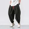 Men's Pants FGKKS Spring Men Loose Harem Pants Chinese Linen Overweight Sweatpants High Quality Casual Brand Oversize Trousers Male 230811