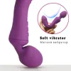 Взрослые игрушки мощный двойной AV Вибратор для женщины Magic Wand Massager Clitoris стимулятор G Spot Silicone для взрослых секс -игрушек Женская мастурбация 230810