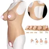 Breast Form Fake Pussy Silicone Bodysuit Forms Breastplate Drag Queen Vagina For Transgender Crossdressers Sissy Boobs Shemale 230811