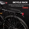 Car Truck Racks 100KG Deemount Bicycle Luggage Cargo Rear Rack Shelf Cycling Seatpost Bag Holder Stand for 2029 Inch MTB Bikes 230811