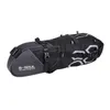 Panniers Bags BSOUL 12L Bicycle Luggage Bag Large Capacity Bike Saddle Tail Seat Waterproof Storage Cycling Rear Packing 230811
