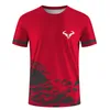 Camisetas ao ar livre Badminton e série de tênis 3D Impresso para homens e mulheres esportes extremos ao ar livre de mangas curtas Camiseta do pescoço 230811