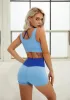 Outfit Yoga One Piece Sport Bra Woman Sportswear Hollow Gym Training Top voor Fiess Wear Damesondergoed Running Training Active Wear