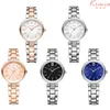 Autres montres Kimio Bracelet de luxe en acier complet Watch Watch Imperproping Quartz Wristwatches Girls Robe Clock Montre Femme 230811