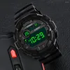 Wristwatches 2023 Men'S Multifunctional Display Electronic Wristwat Luxury Mens Digital Led Watch Date Sport Men Outdoor