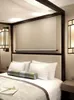 Wall Lamp Bedside Chinese Style Modern Minimalist Aisle Light Retro Living Room Bulb Bedroom