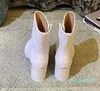 ankle chunky heels Round toe Fashion Ankle Unisex women's luxury designer Dress Party Wedding shoes factory