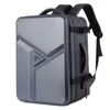 Large capacity shoulder bag hard shell backpack fashion schoolbag laptop bag 17 inch computer bag wet and dry bag 0816