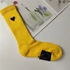 Paris designer socks y2k socks Love embroidered A letter socks Stockings for men and women Striped socks Solid colored socks