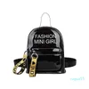 Designer Transparent Backpack Spring/summer Korean Fashion Jelly Letter Handheld Casual Bag Single Shoulder Women's Bag