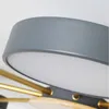 Nordic w stylu salonu sufit żyrandolu żyrandol sypialnia sufit Light Villa Jadals żyrandole Lampa Lampa fabryczna hurtowe lampy hurtowe